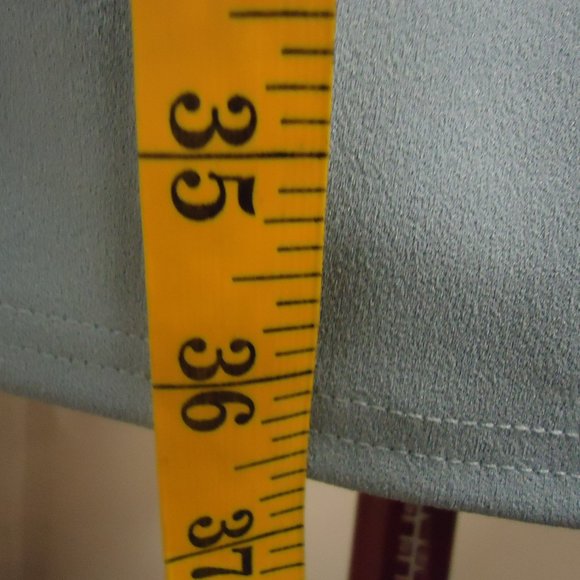 London Dress Company Size 6 Pale Blue Sleeveless Front Pleated Dress - Picture 10 of 11